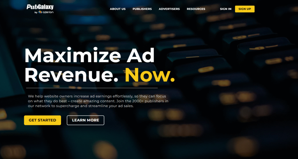 PubGalaxy CPM ads For Publishers - For Better Earnings